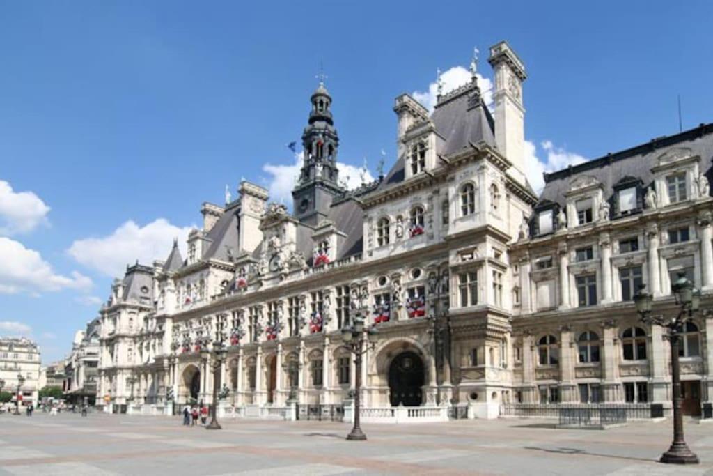 Cute & Cosy 1Bdr Hotel De Ville / Le Marais Paris Bagian luar foto
